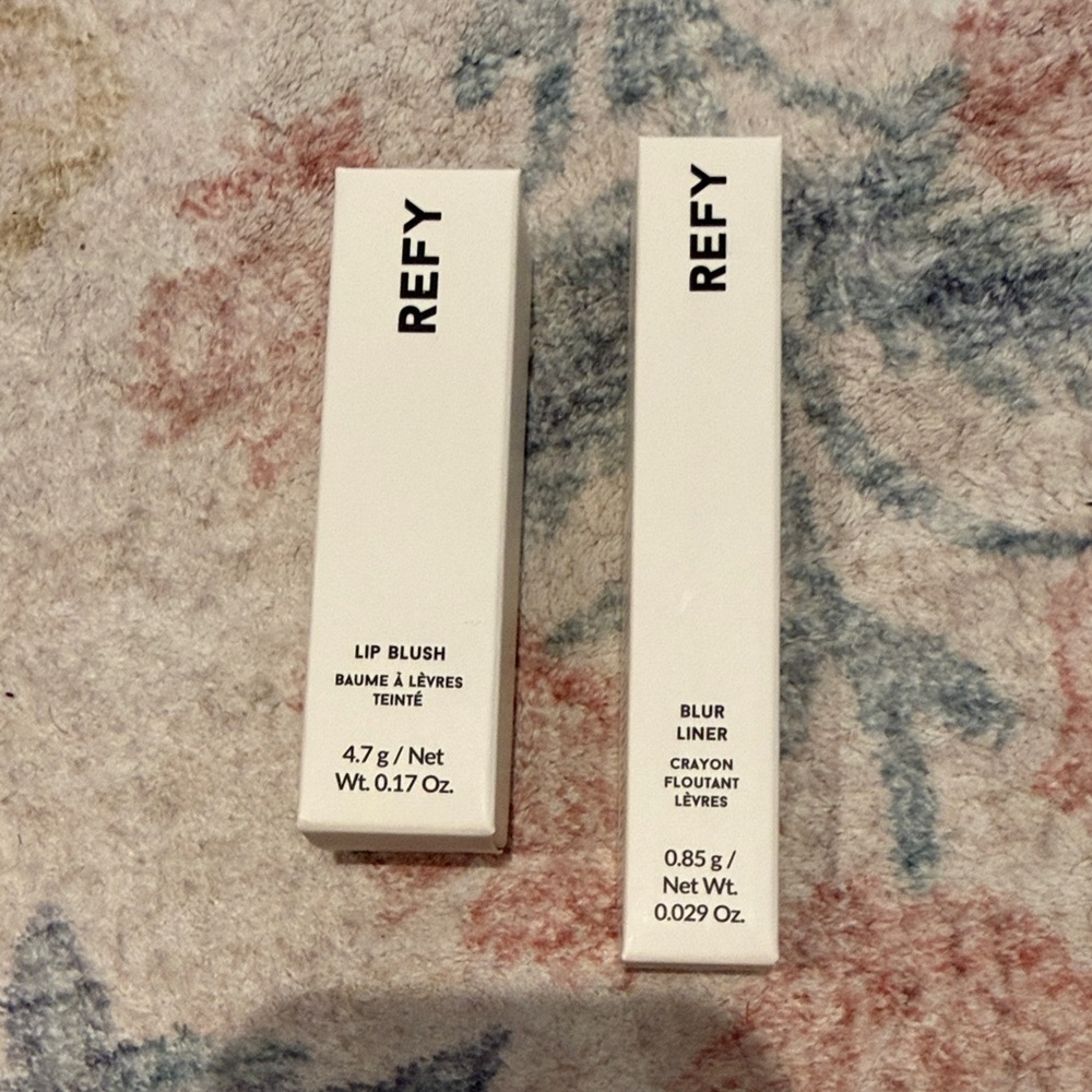 NWT Refy Lip Blush and Blur Liner in Canyon and Stone